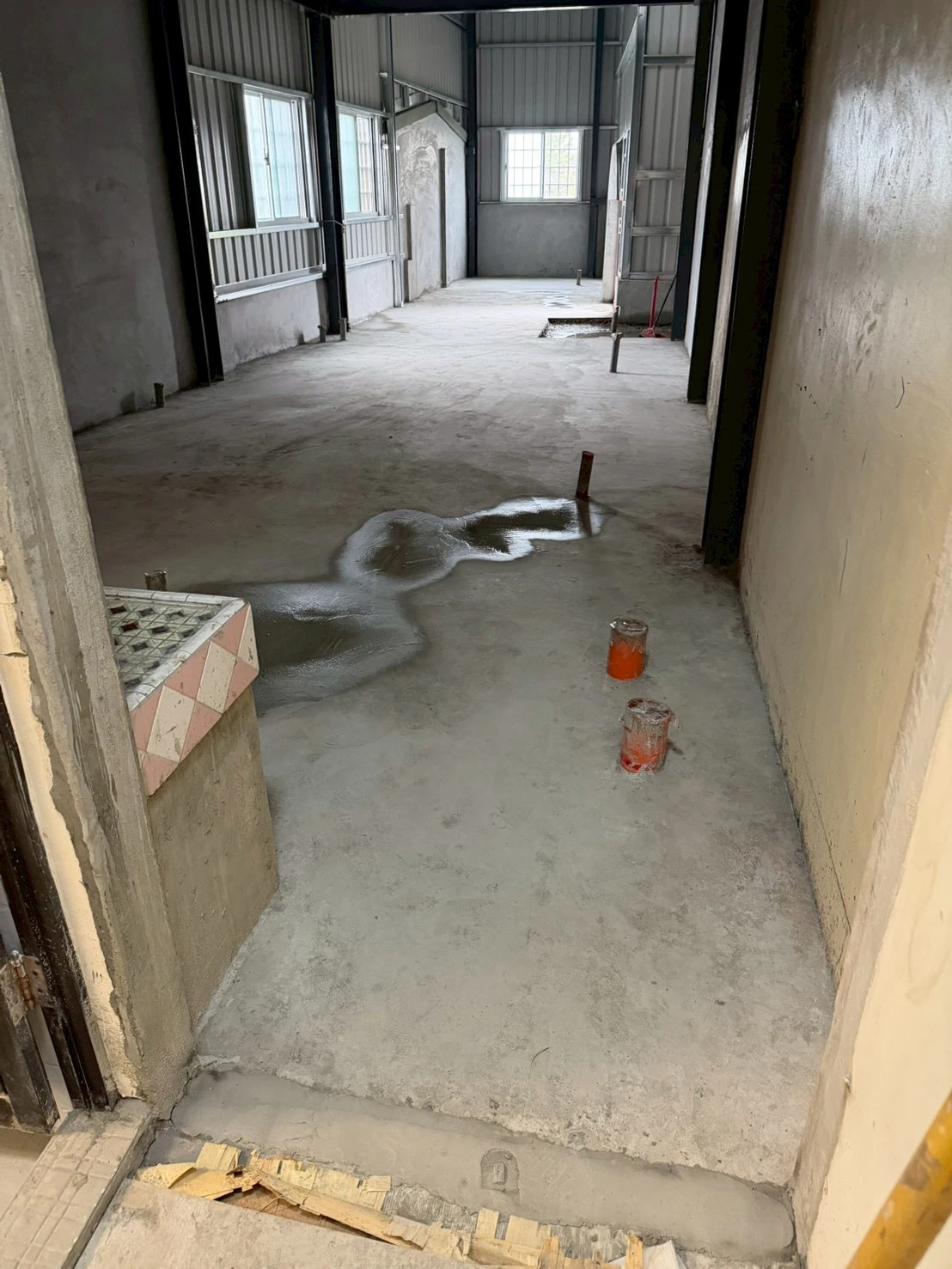 地坪灌漿及鋼構工程-苗栗案