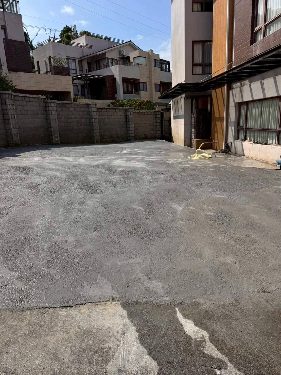 庭園地坪灌漿-苗栗案