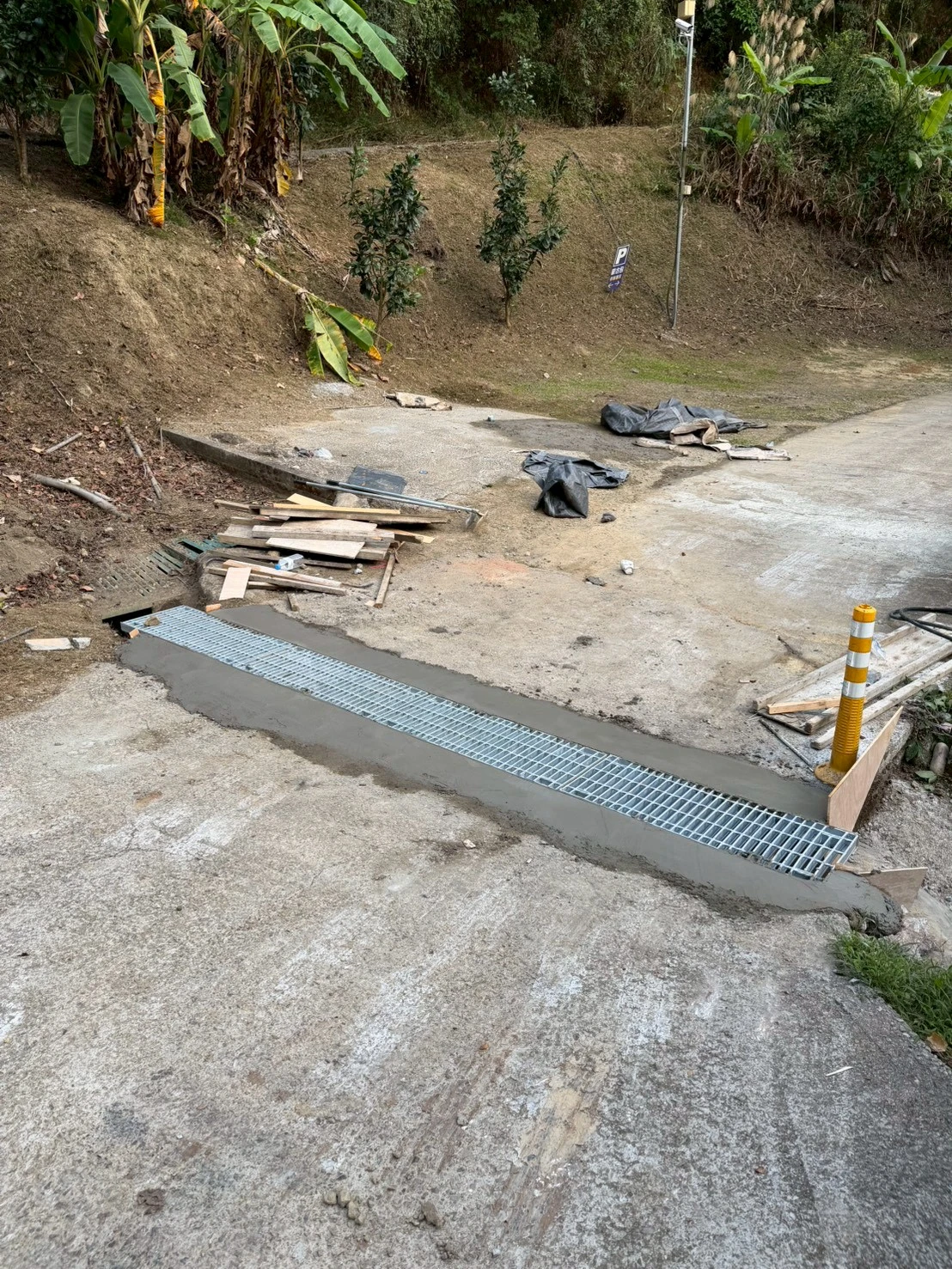 新建截水溝-獅潭露營區案