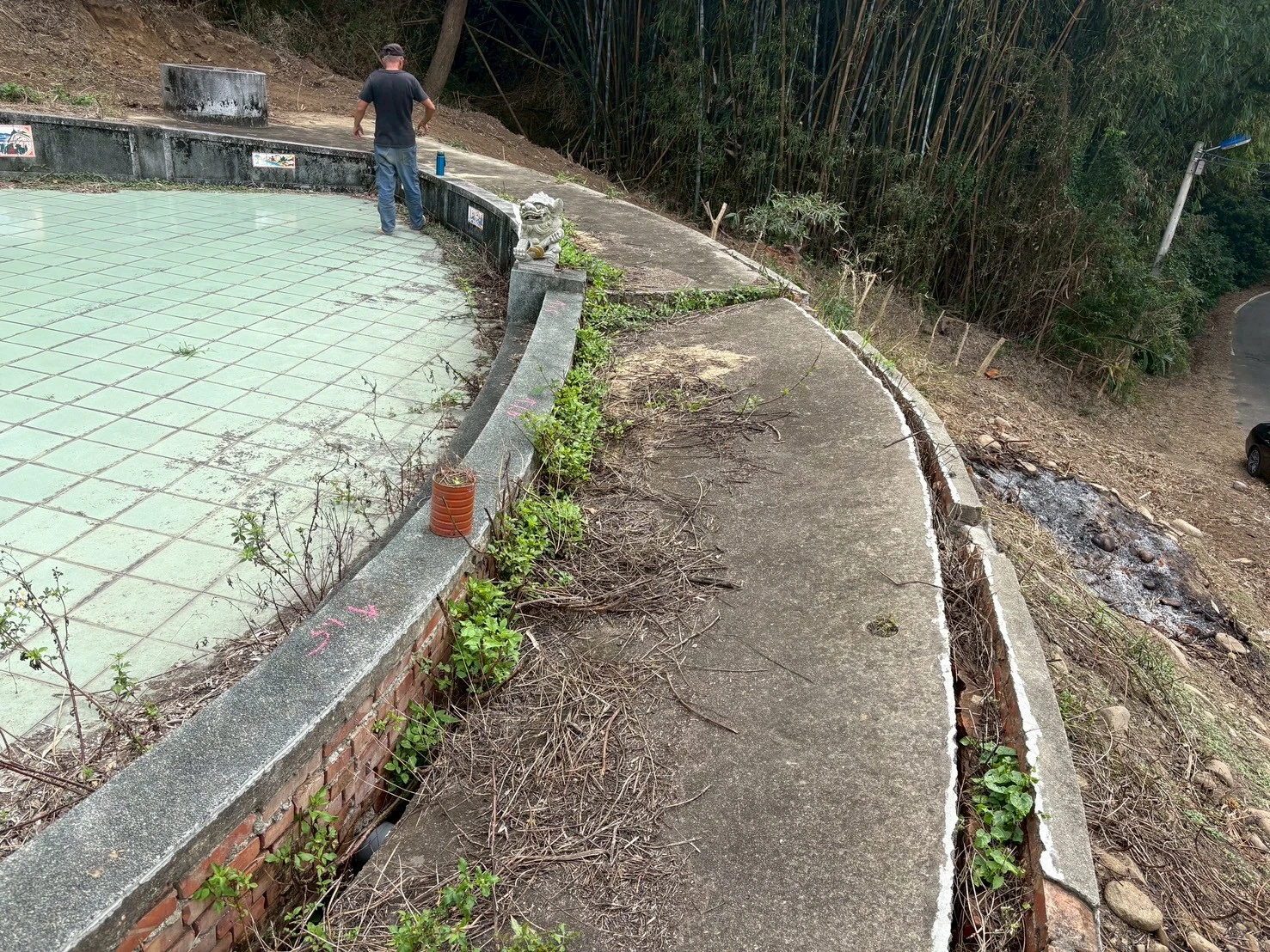 新建擋土牆-通宵案