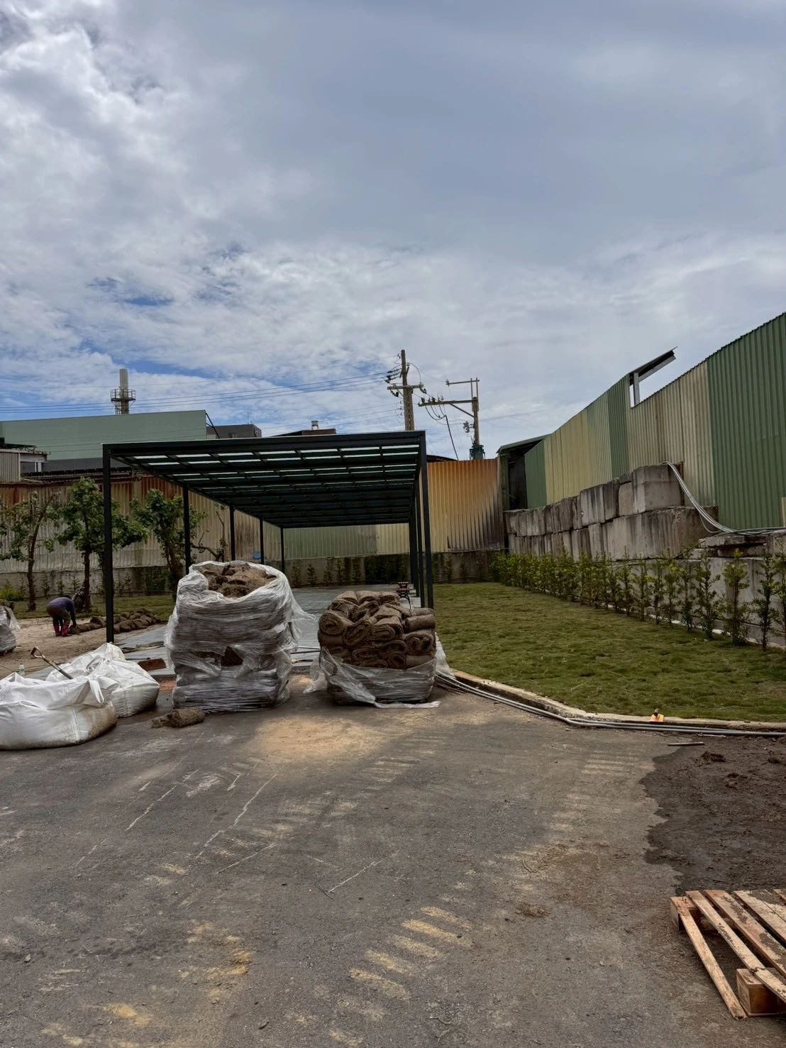 園藝景觀及鋼構工程-香山案
