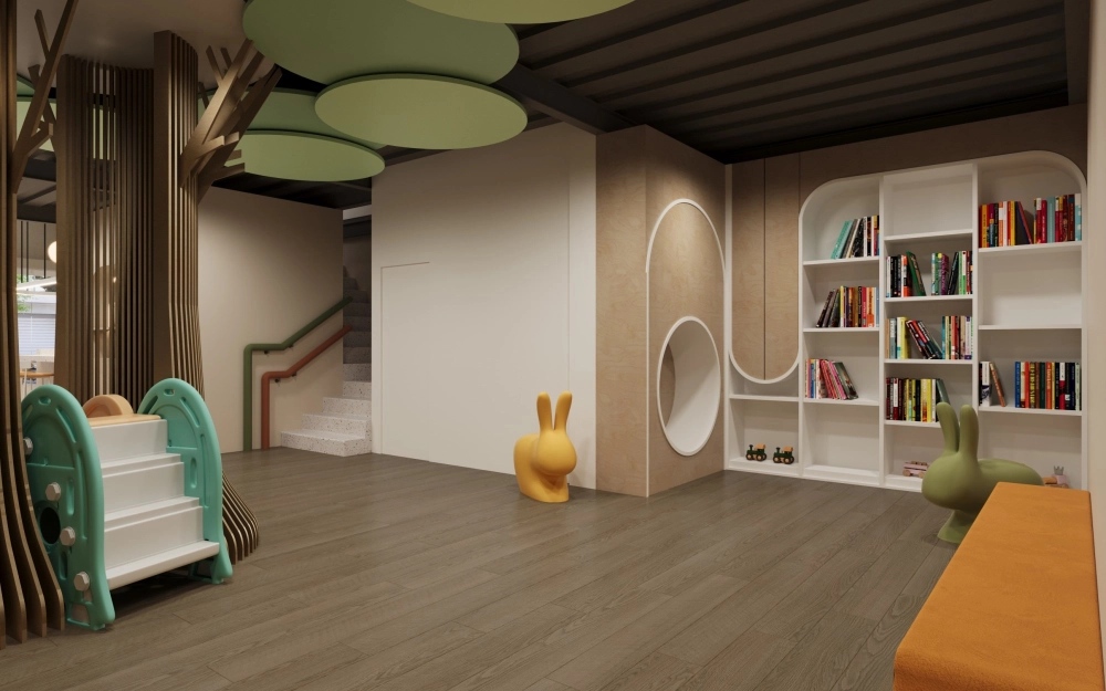 清新北歐風-綠動親子空間