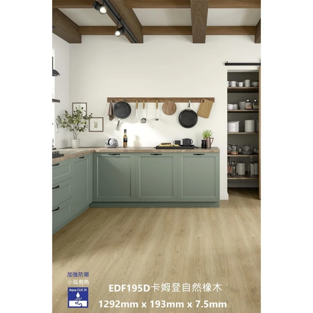EDF195D 卡姆登自然橡木