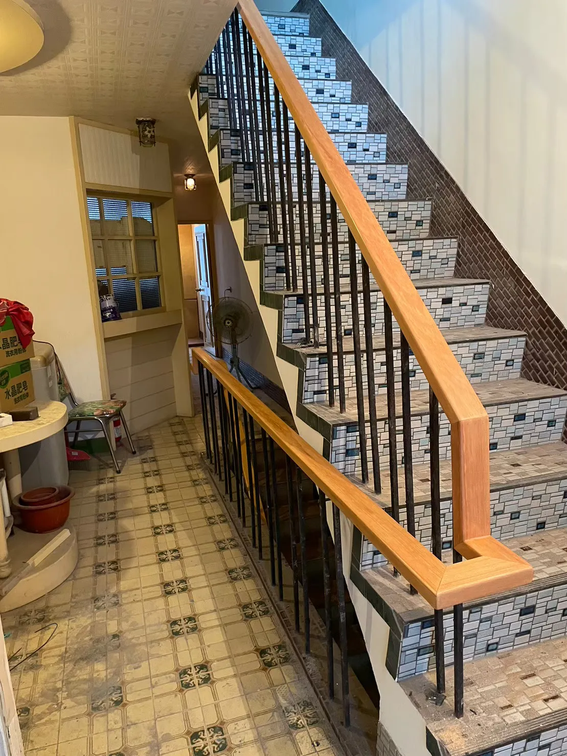 古代扶手翻新現代扶手工程