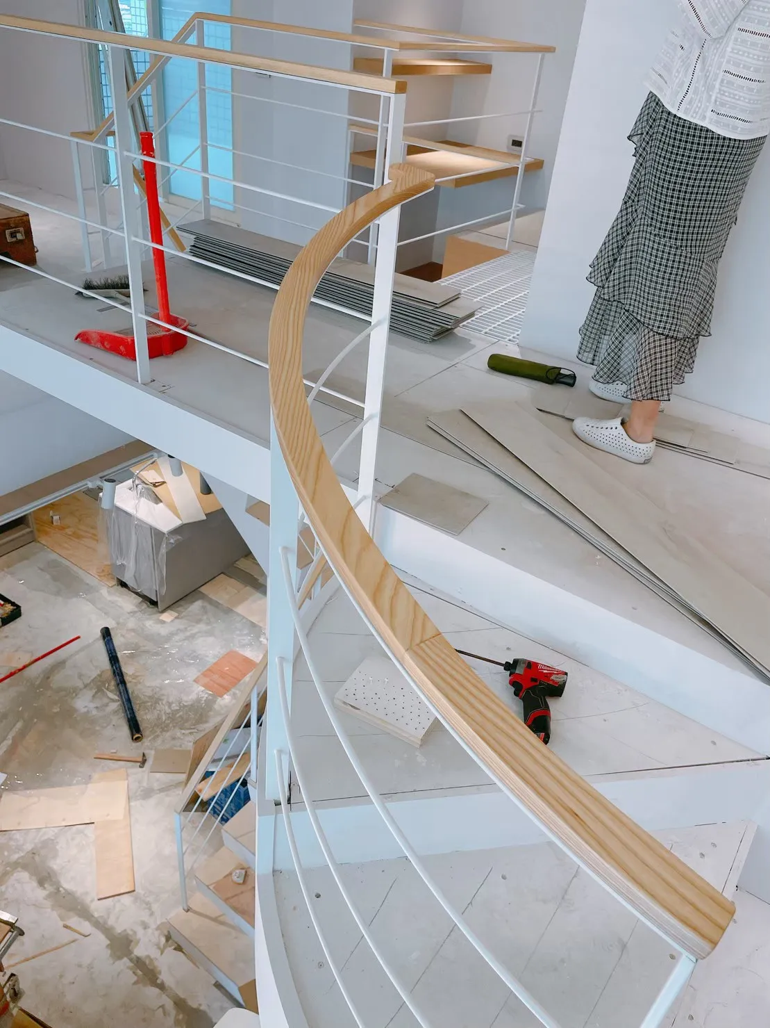 日式鐵件樓梯扶手