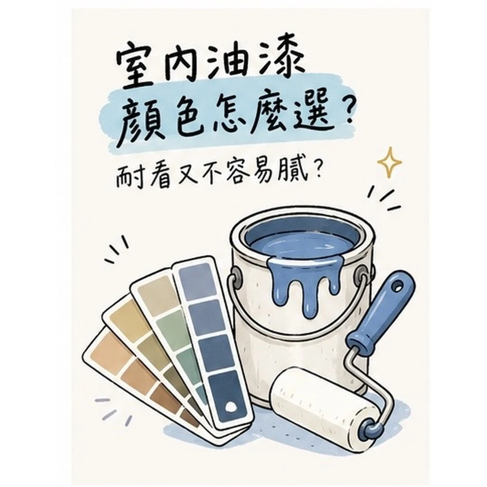 室內油漆顏色怎麼選？耐看又不容易退流行的配色推薦