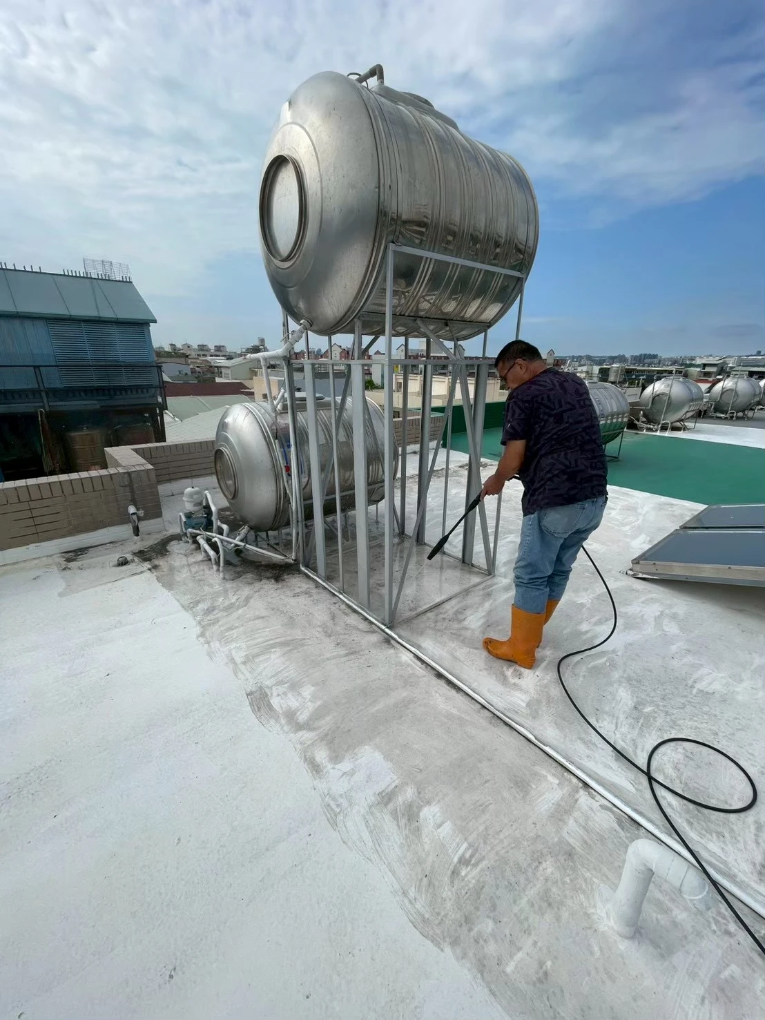 大雅頂樓防水工程