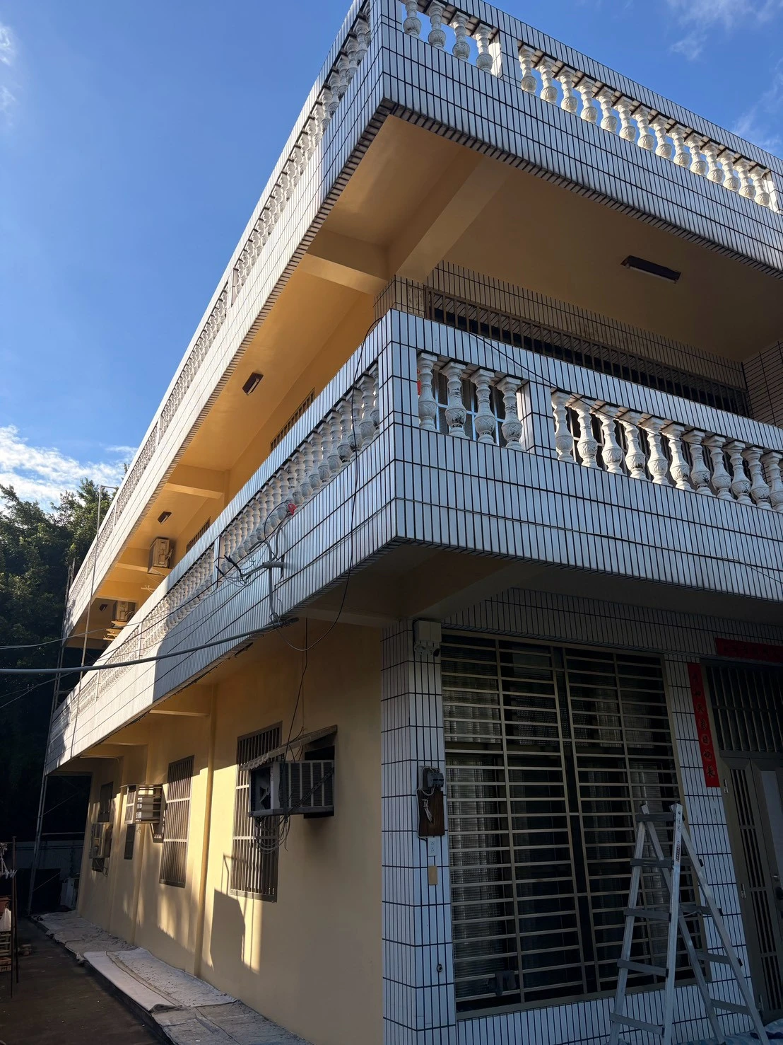 埤頭｜全棟室外裂縫填補施作外牆防水漆