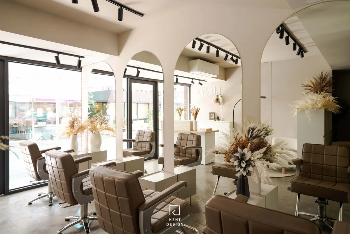 LUNYA Hair Salon 髮廊空間設計