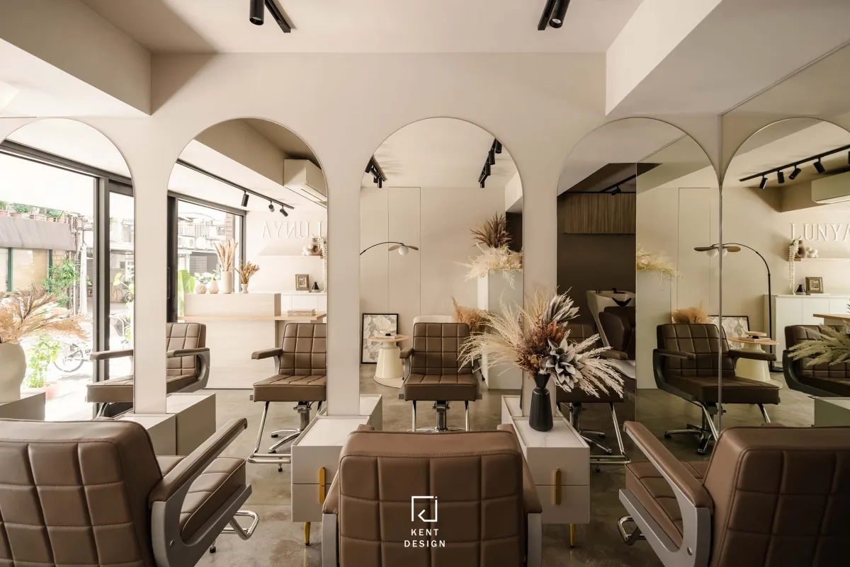 LUNYA Hair Salon 髮廊空間設計
