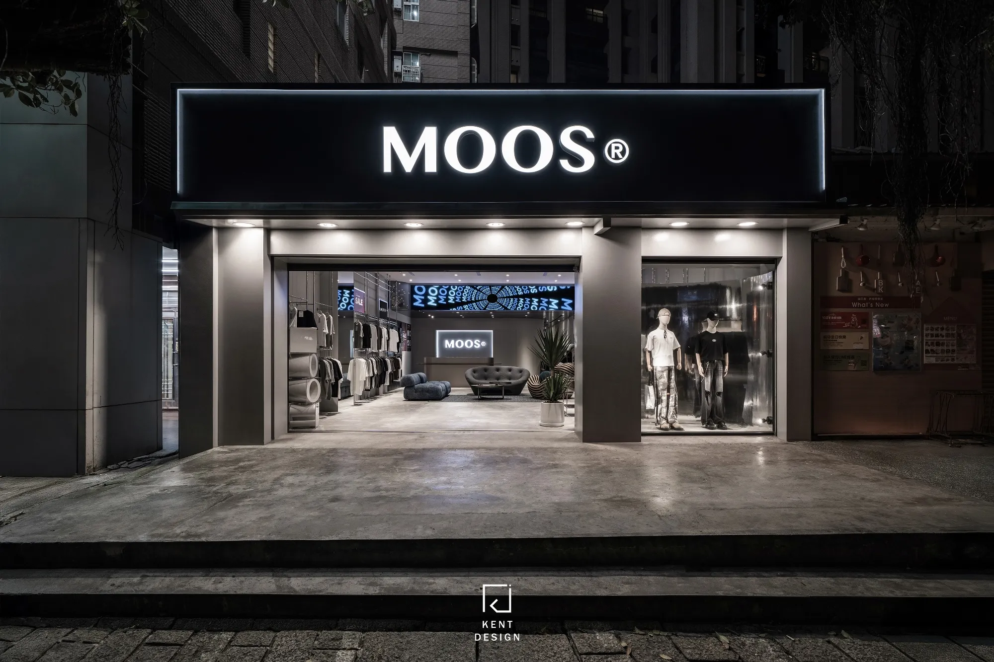 MOOS新竹旗艦店空間設計