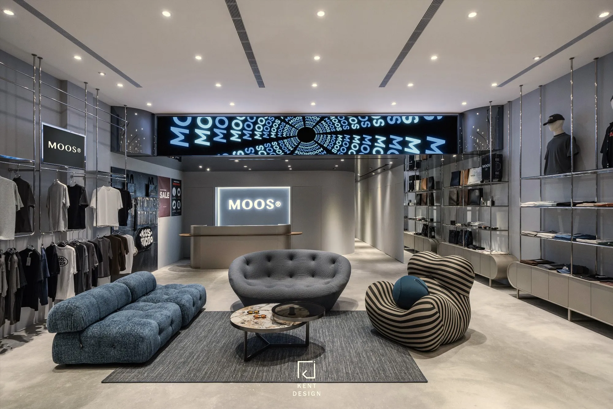 MOOS新竹旗艦店空間設計