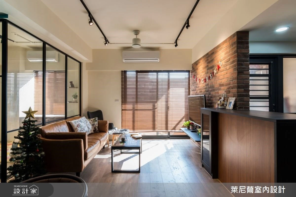 Loft 風改造中古屋！放大狹隘格局、重拾明亮視野-桃園室內裝潢/桃園室內裝修/桃園居家設計/桃園居家設計推薦