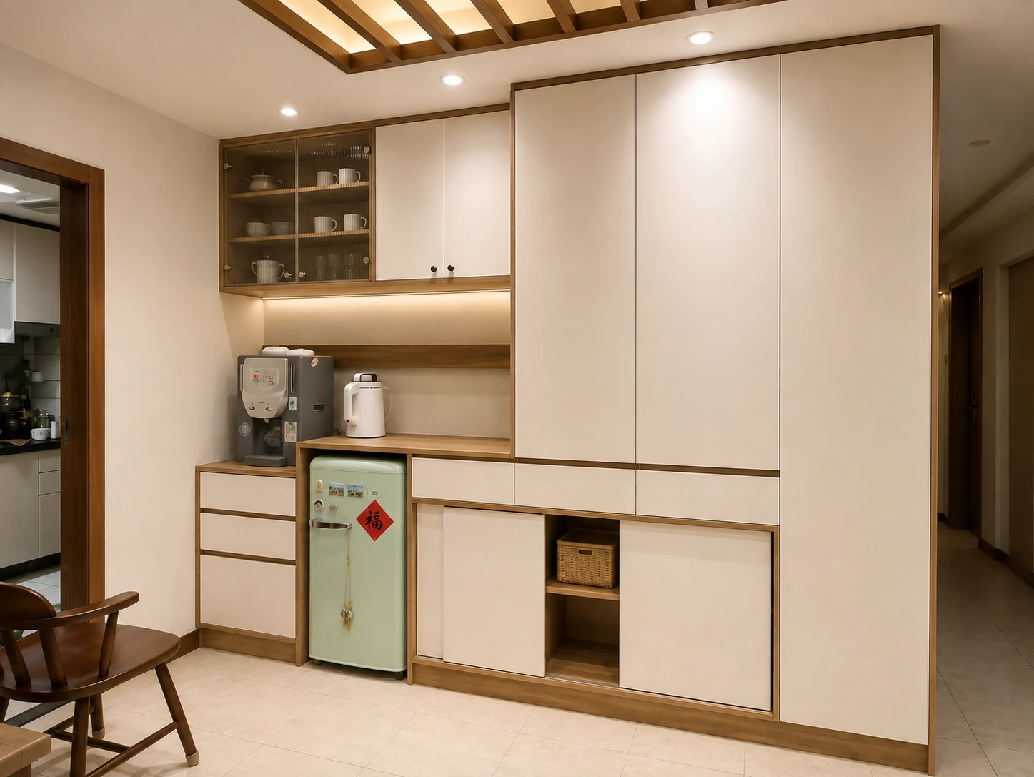 桃園系統櫃訂製-局部裝修-內壢住宅