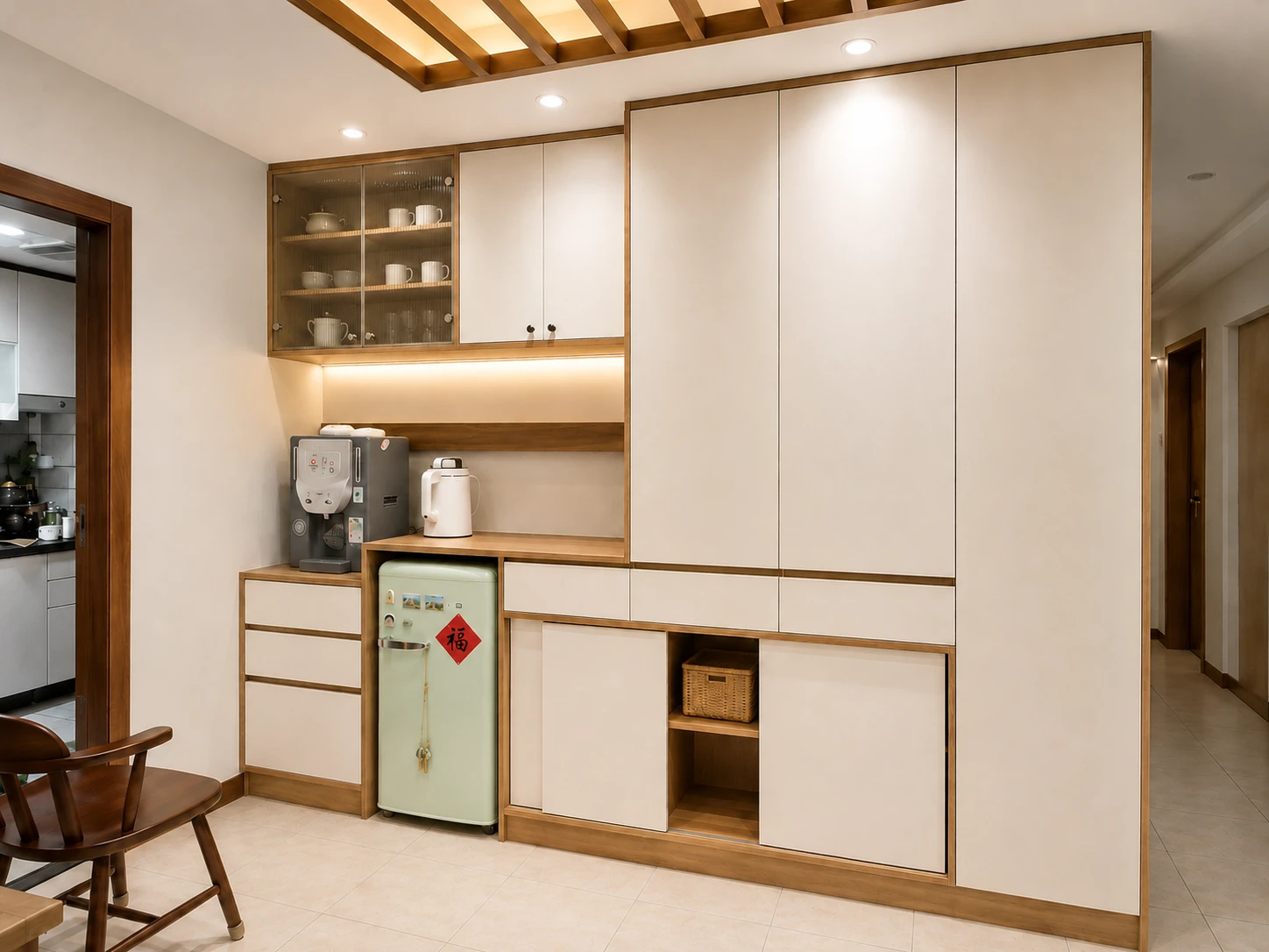 桃園系統櫃訂製-局部裝修-內壢住宅