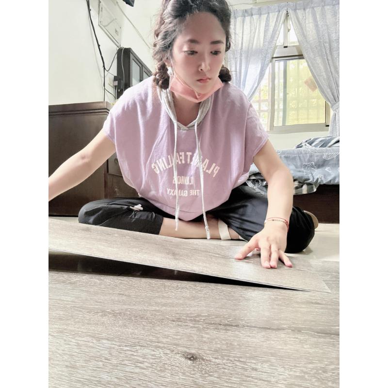 繼塑料地板之後 這次來挑戰卡扣地板