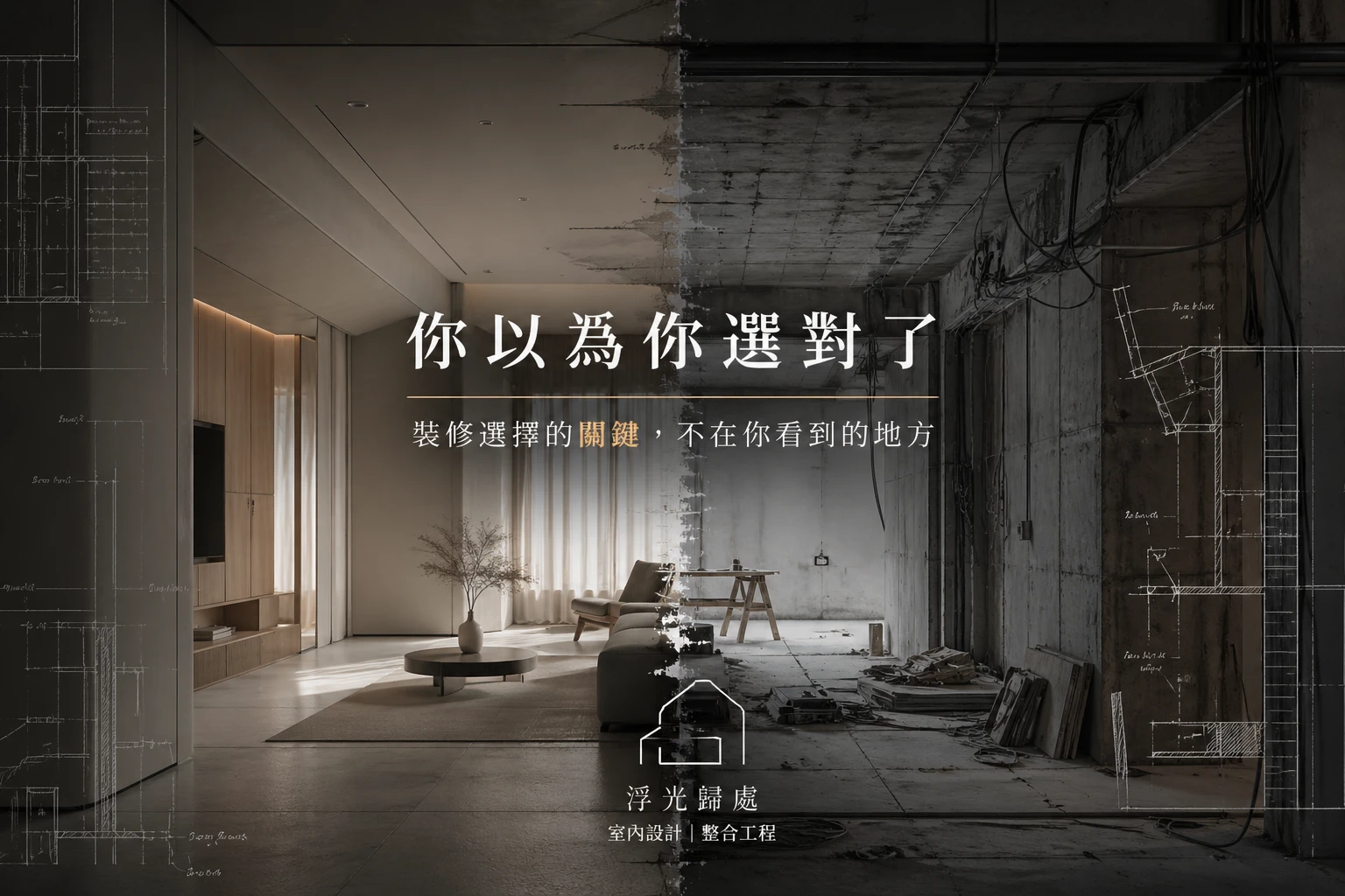 【老屋 I 翻修必看】避開裝修陷阱，找回家的溫度。