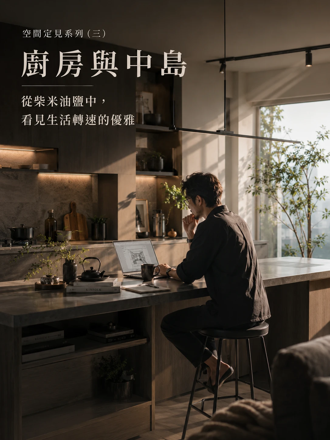 空間定見系列（三）：廚房與中島——從柴米油鹽中，看見生活轉速的優雅