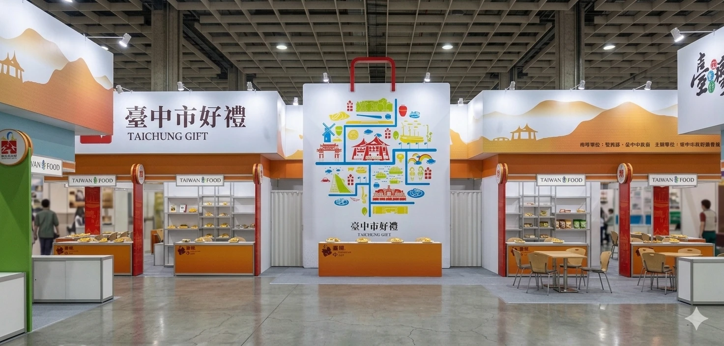 台灣農特產品展場
