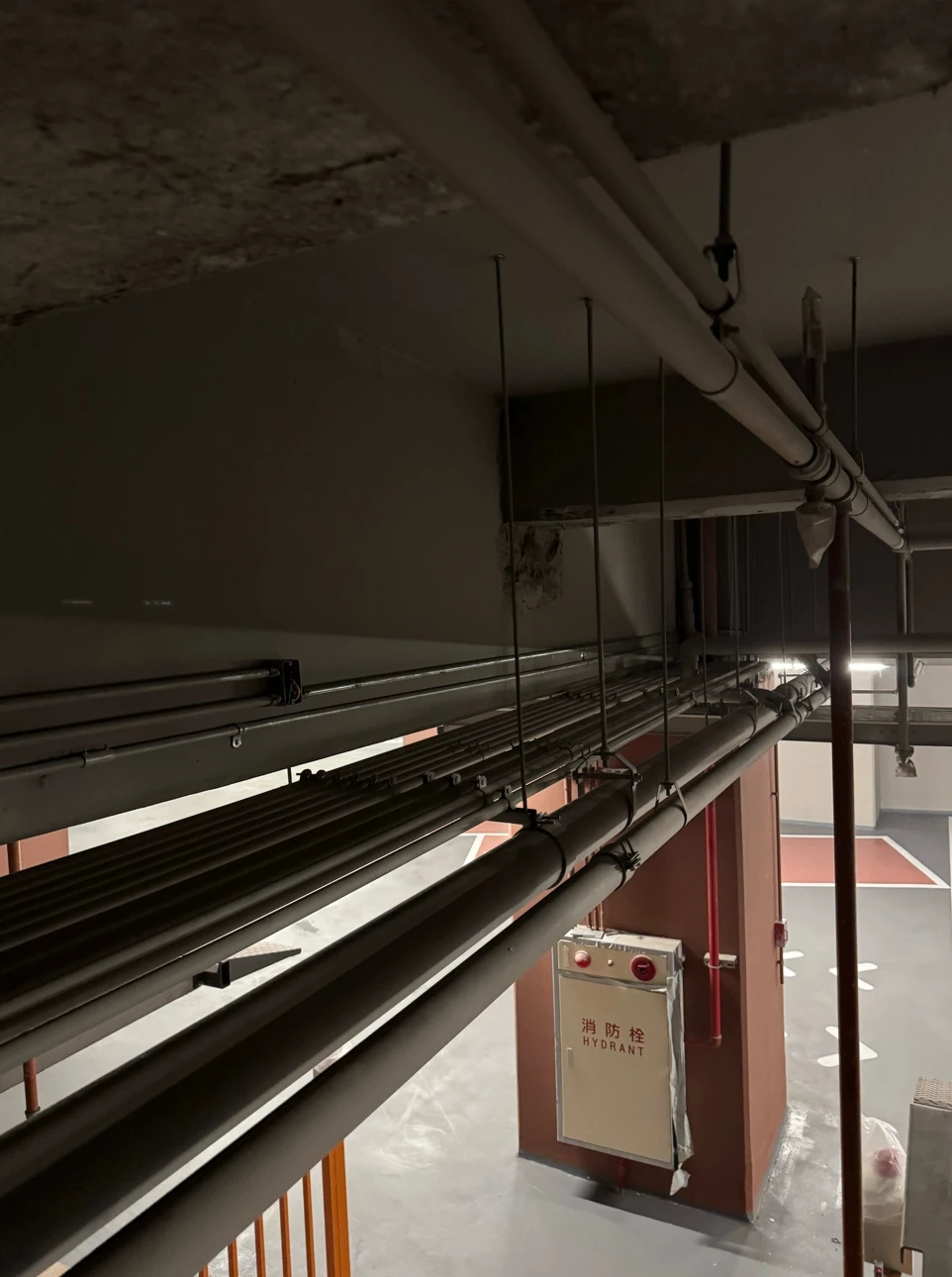 新建大樓內部施工