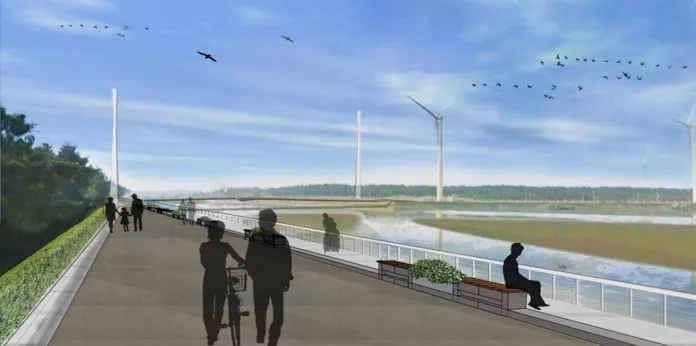 高美濕地景觀橋及海堤路景觀改善工程規劃設計