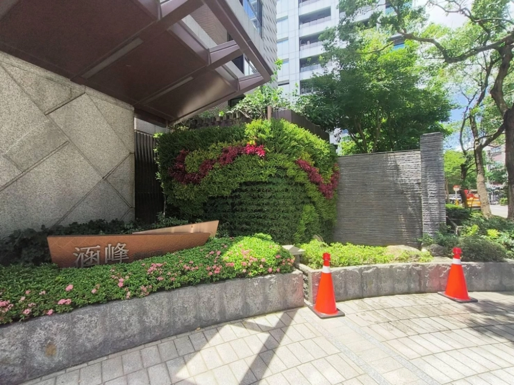 涵峰綠能花園|社區植栽牆改善