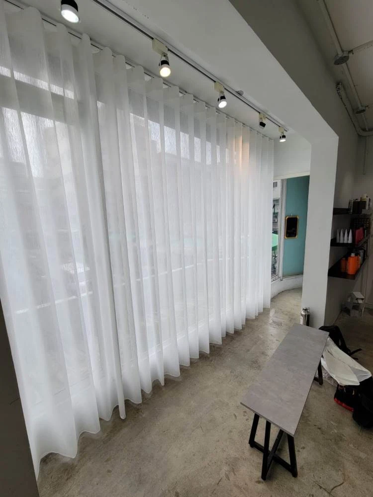 蛇型S布簾