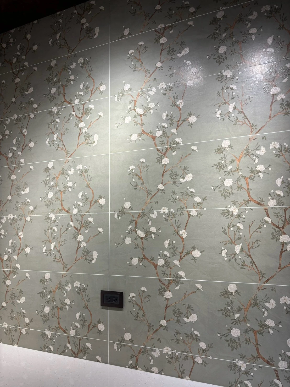 建材行磁磚鋪貼展示