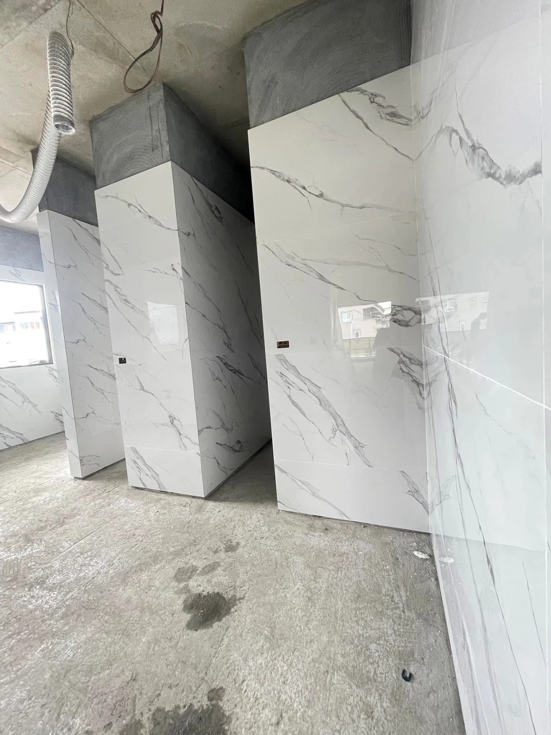 大里泉水街80X160鋪貼