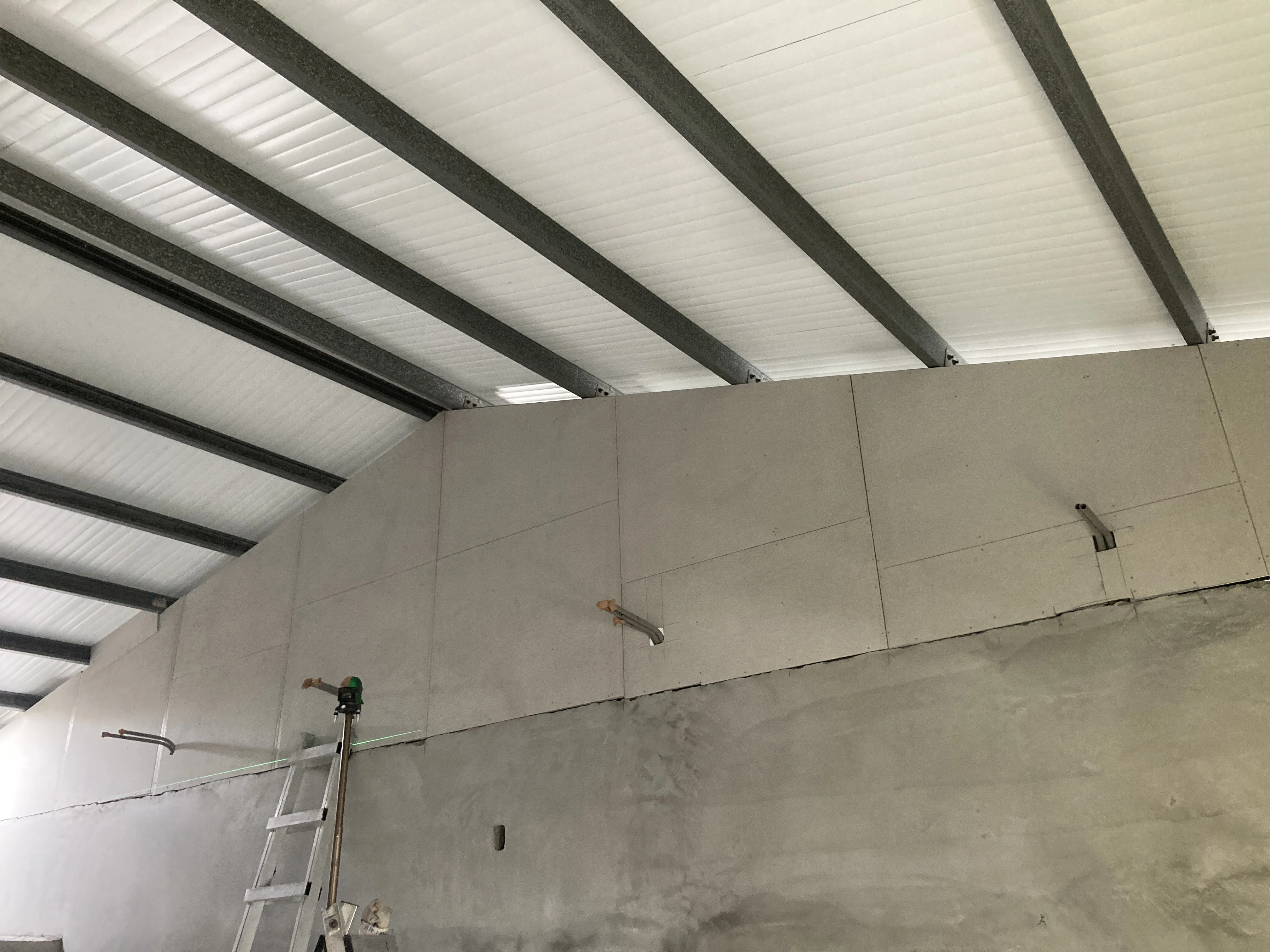 民宅修繕 | 苗栗輕隔間新增工程<BR>乾式隔間牆 | 苑裡