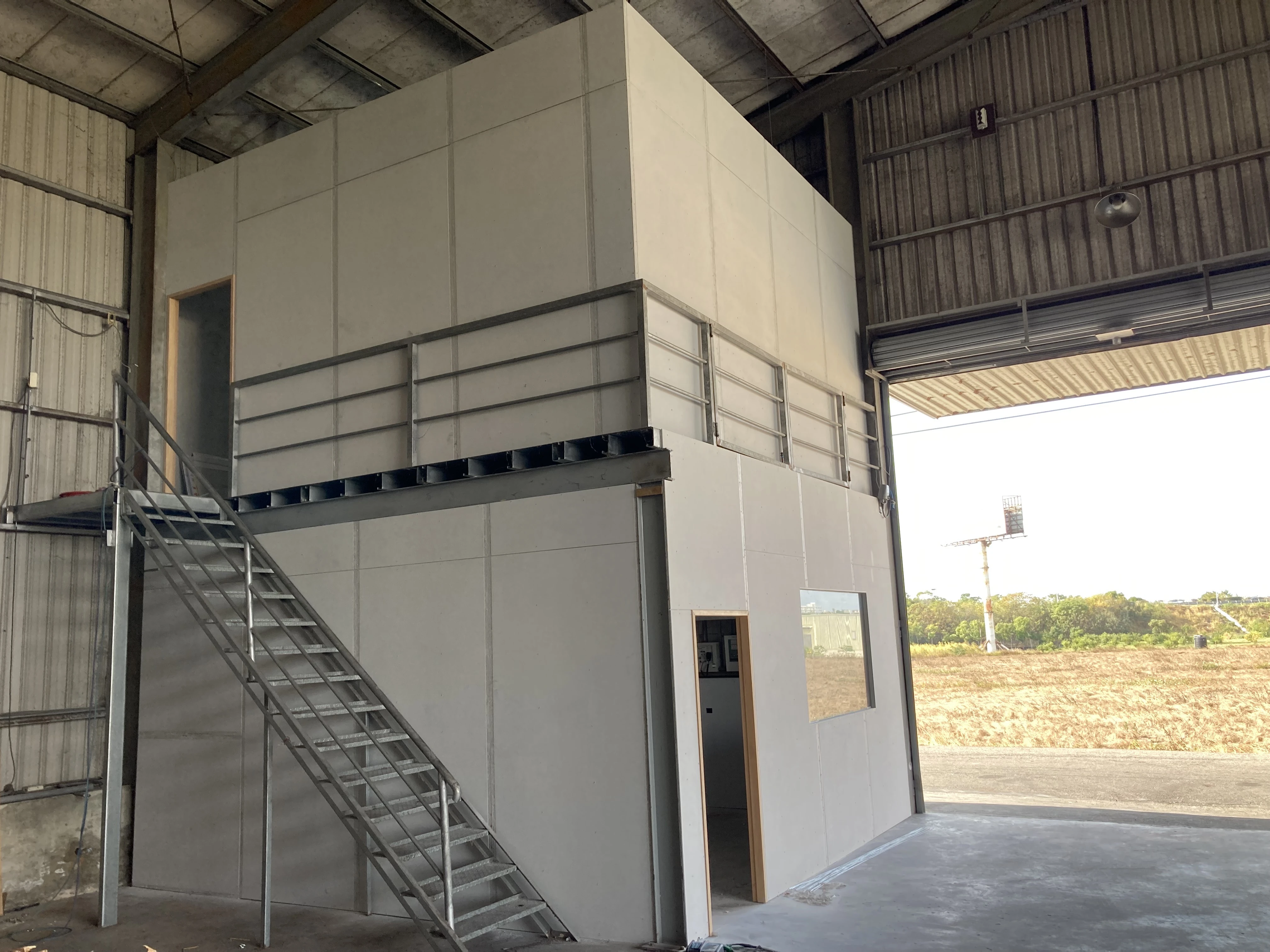 工廠新建 | 台中輕隔間新增工程<BR>防火隔間牆 | 大甲