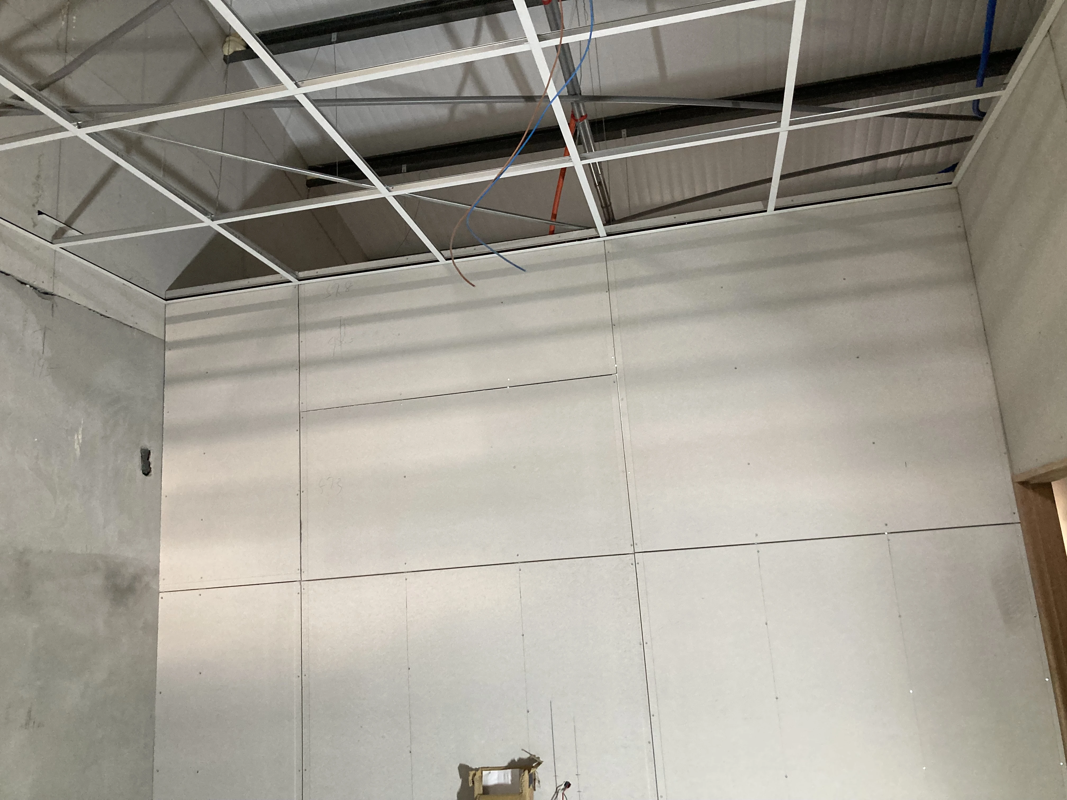 民宅修繕 | 苗栗天花板新增工程<BR>暗架天花板 | 苑裡