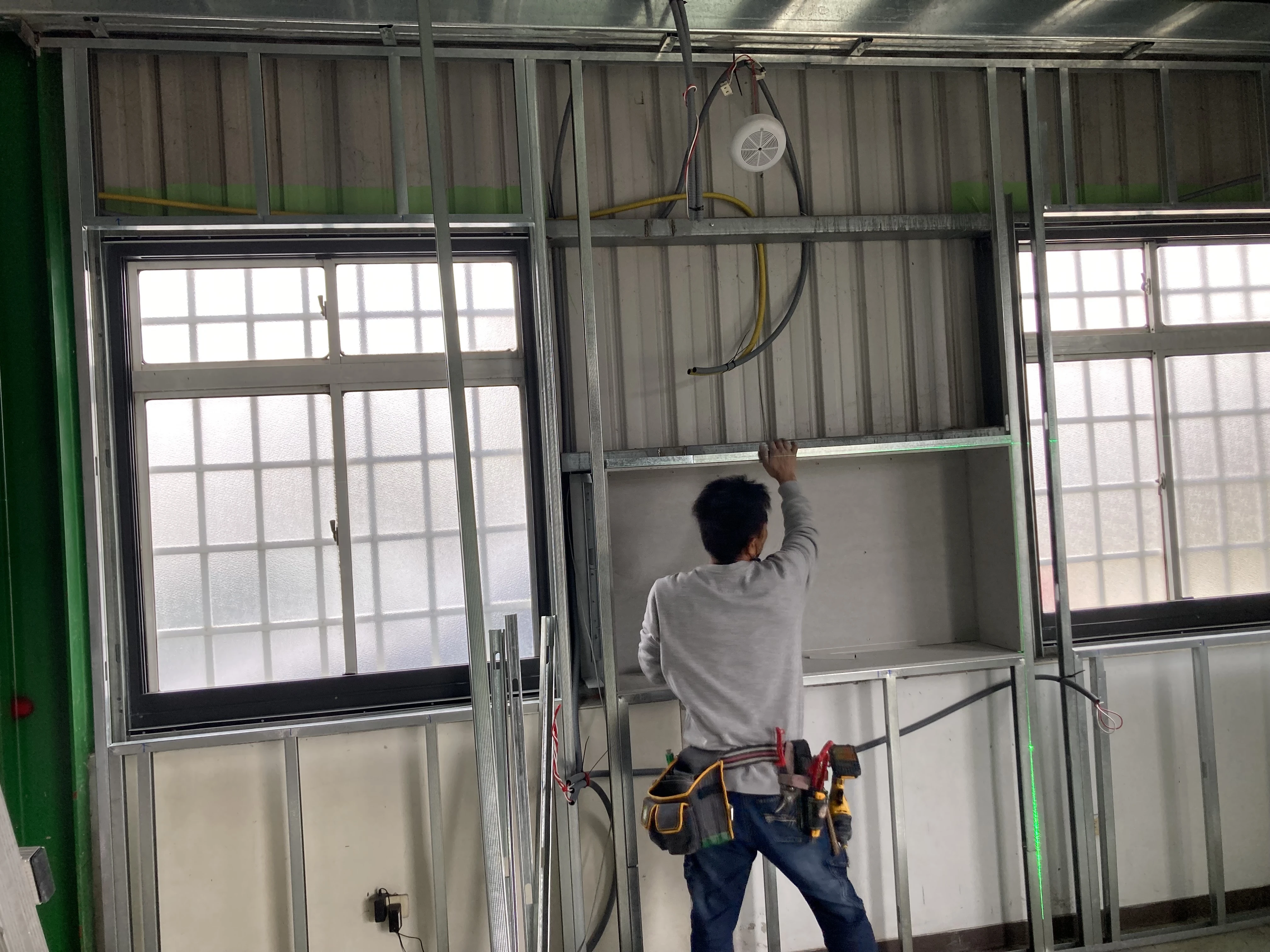 工廠新建 | 台中輕隔間新增工程<BR>防火隔間牆 | 大甲