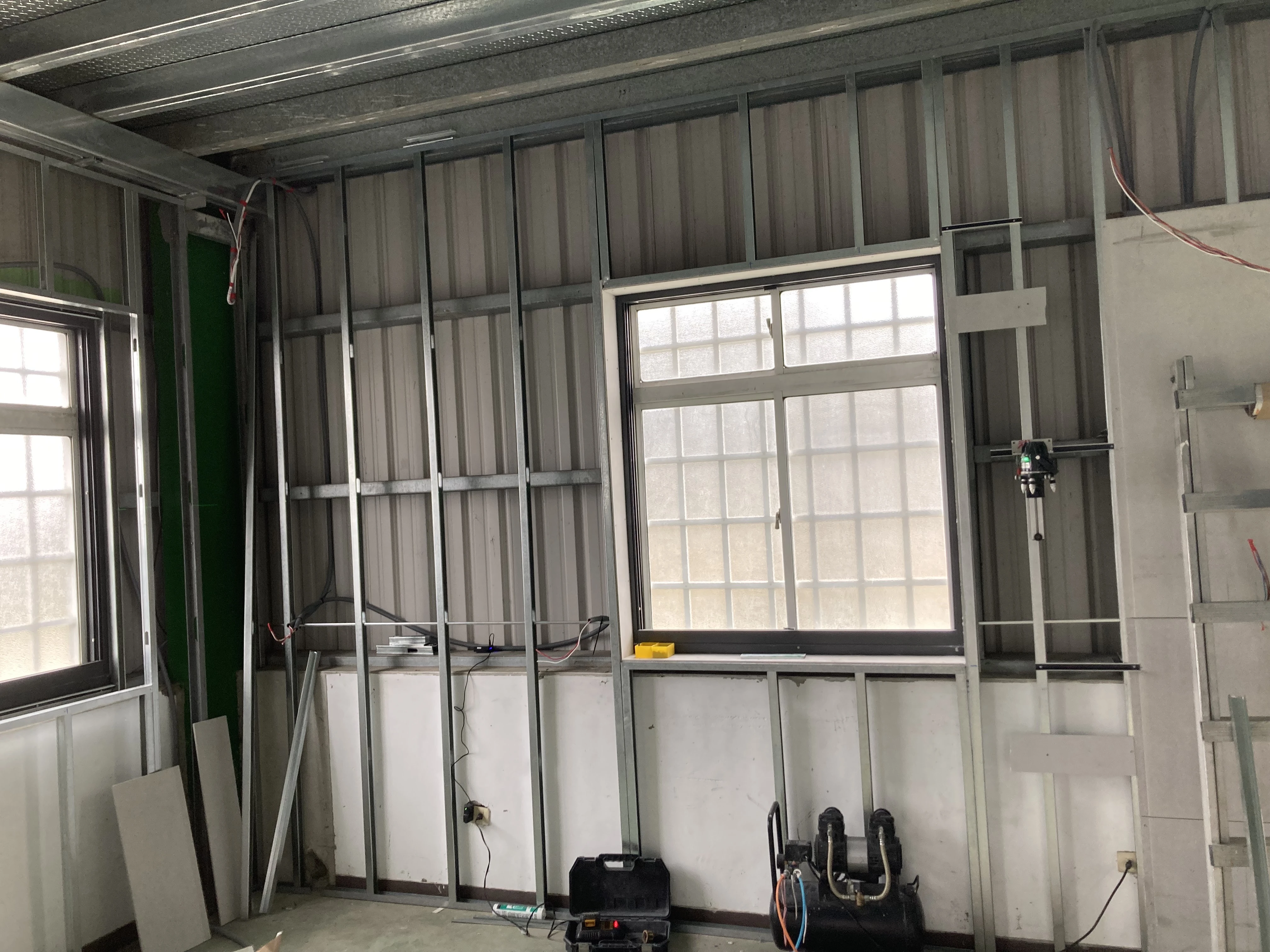 工廠新建 | 台中輕隔間新增工程<BR>防火隔間牆 | 大甲