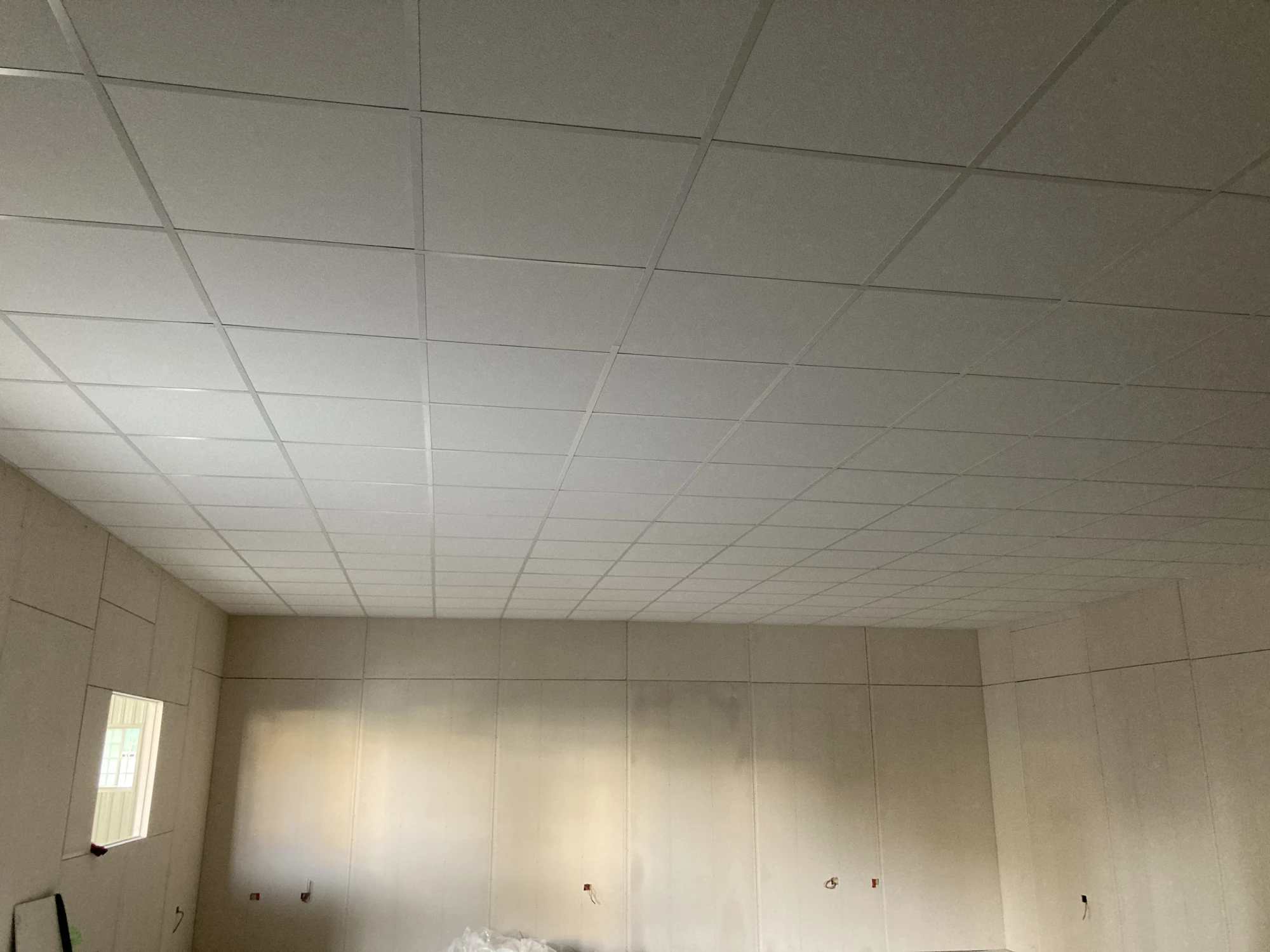 工廠新建 | 台中天花板新增工程<BR>明架天花板 | 神岡