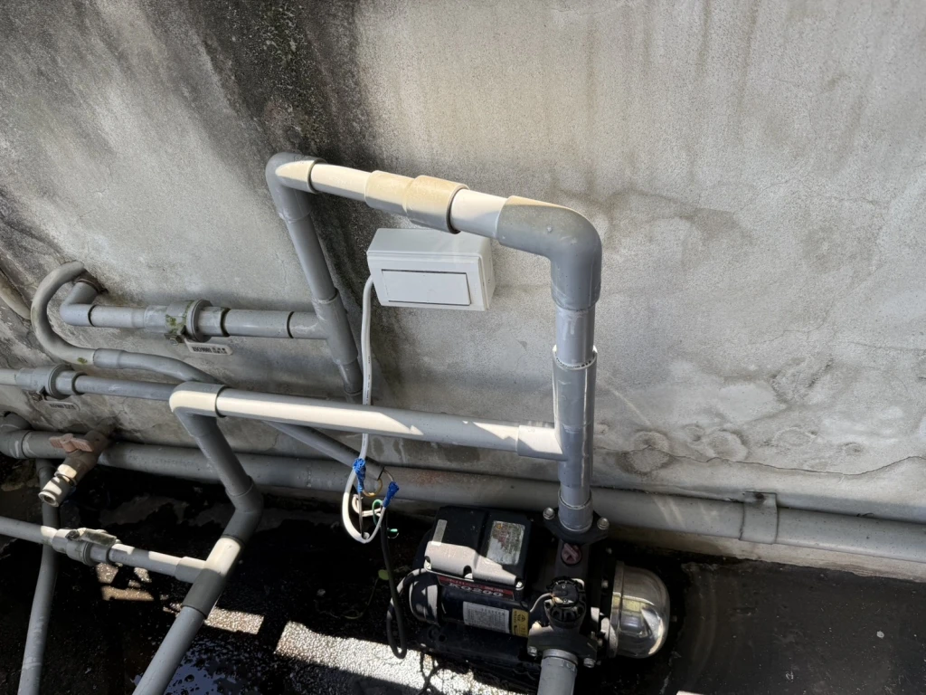 三峽區更新水塔與新增馬達開關