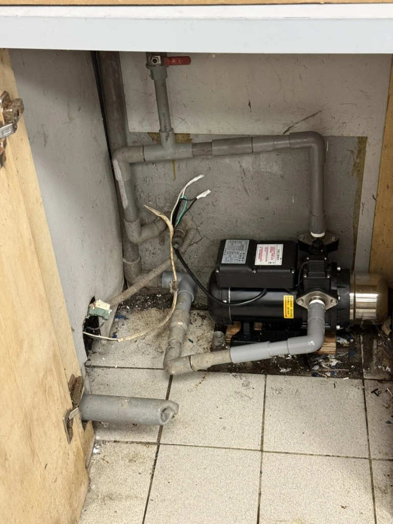 南港 | MG更換恆壓馬達，小便斗修繕 | 台北水電師傅 | 台北水電行 | 台北水電工程