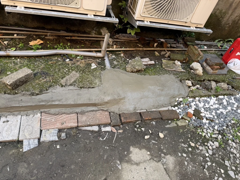 新莊 | 五股 | MG配排水管，泥作補水泥 | 台北水電工程 | 台北水電師傅 | 台北水電施工