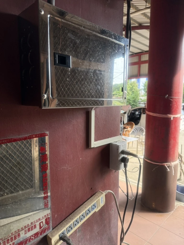 苗栗新增戶內電源箱與安裝水塔恆壓馬達
