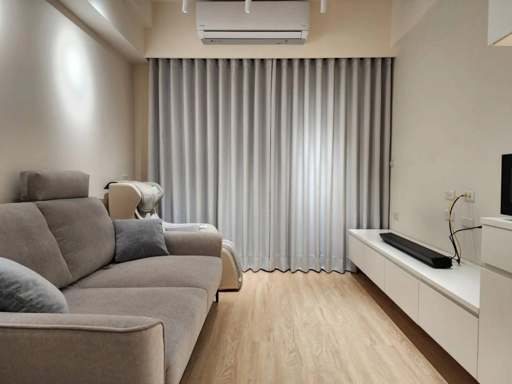 【新北布簾安裝】鶯歌區客廳