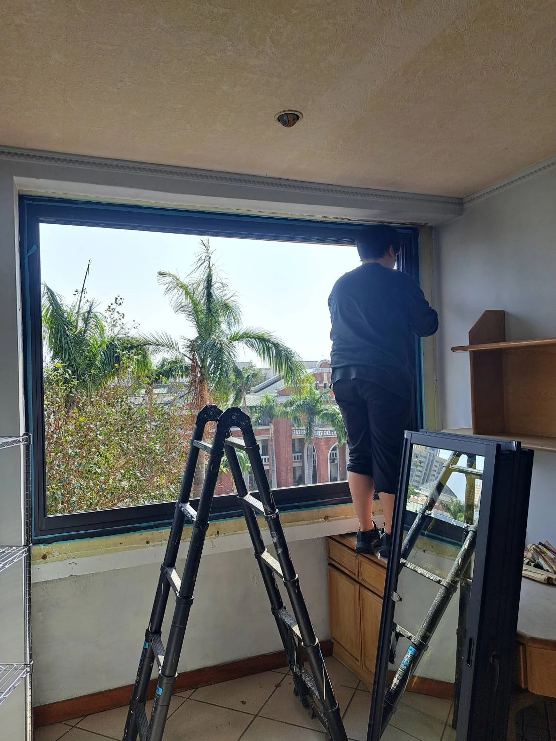 窗戶更換氣密窗前後比對