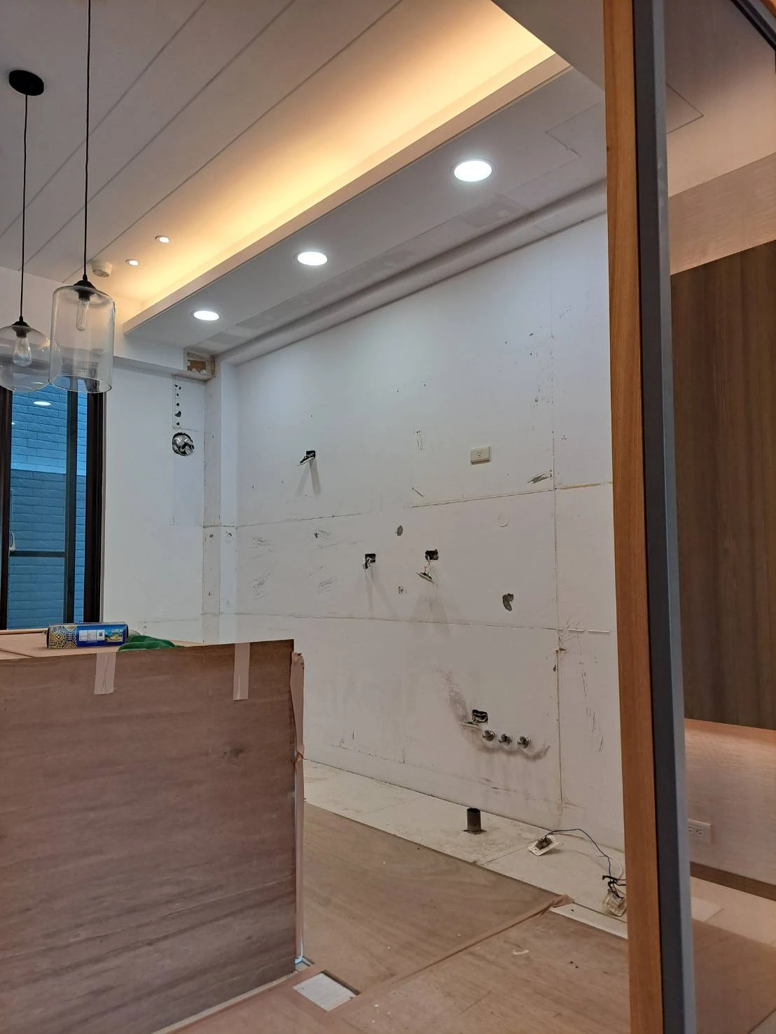 廚房系統櫃施工前後比對