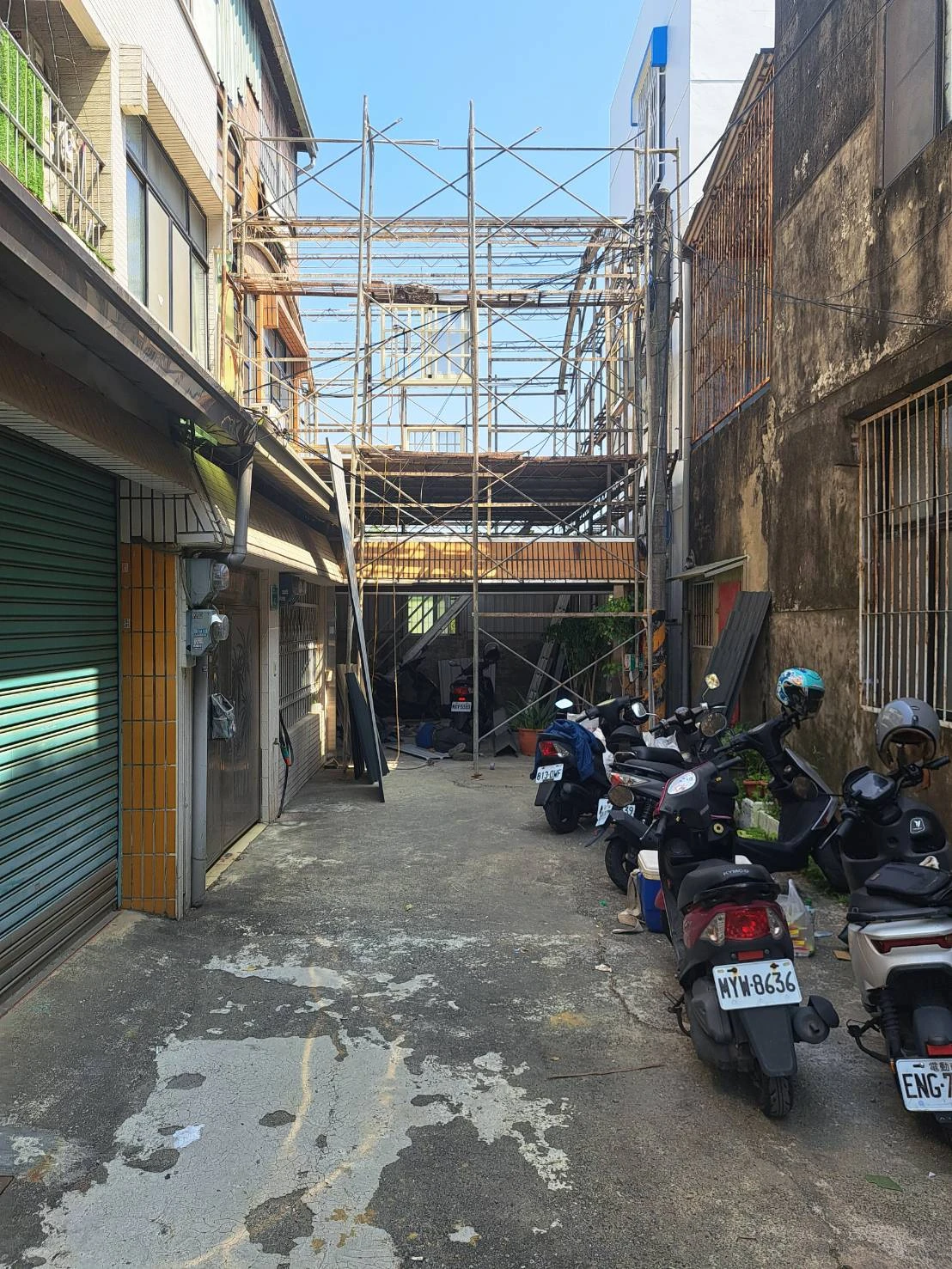 鐵皮屋施作前後比對