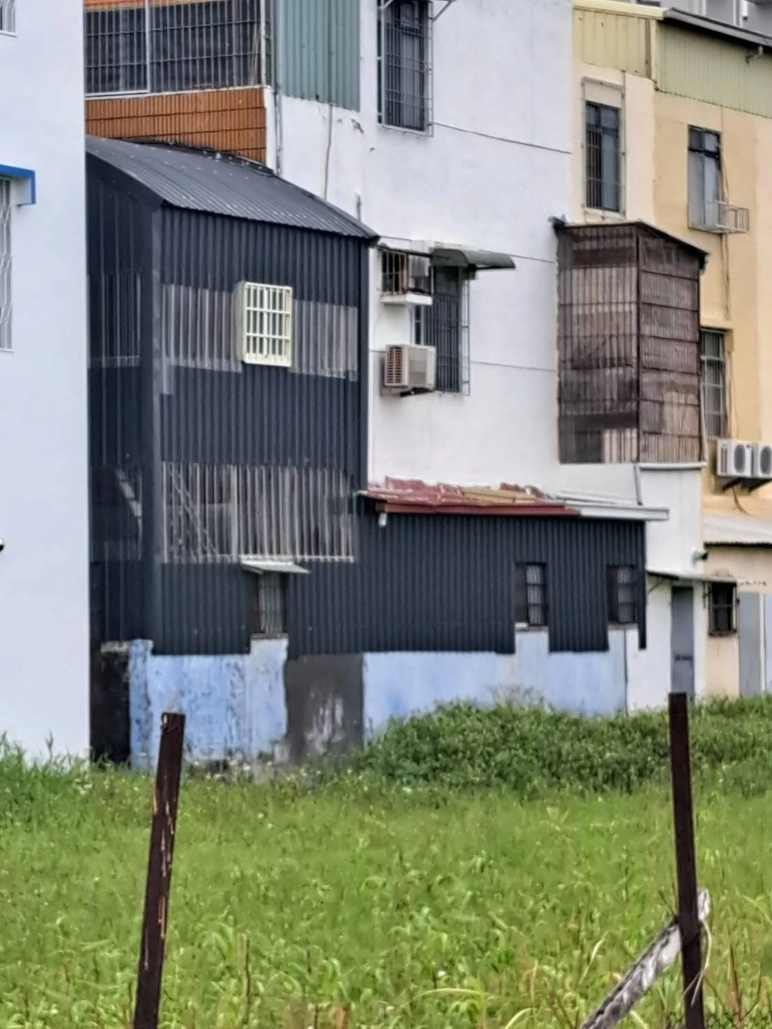 鐵皮屋施作前後比對