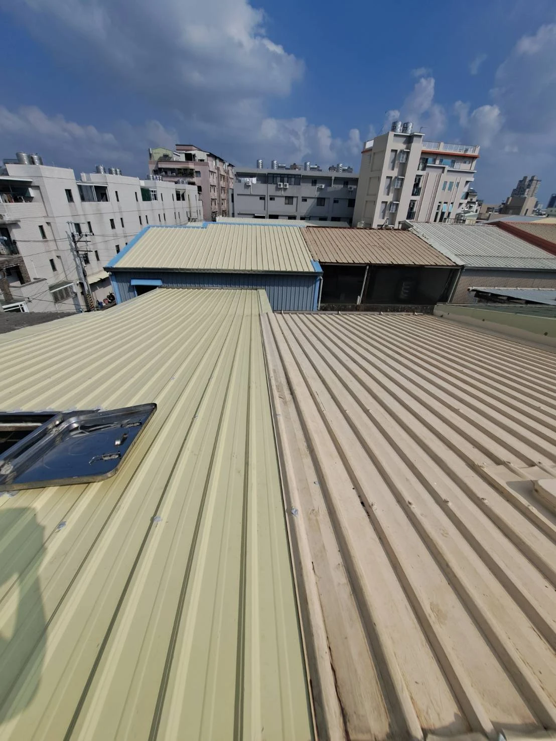 鍍鋅鋼板三合一鐵皮屋頂