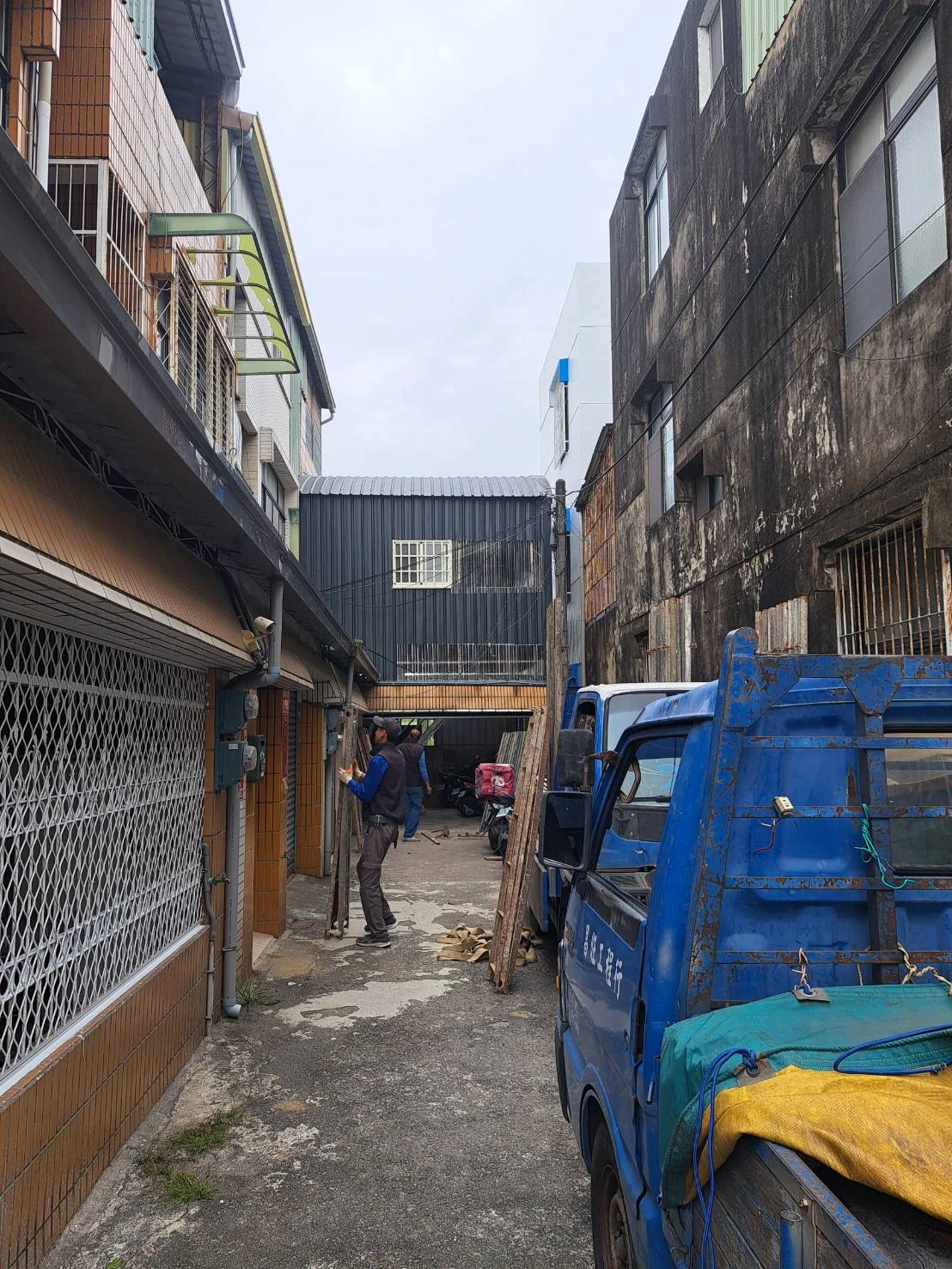 鐵皮屋施作前後比對