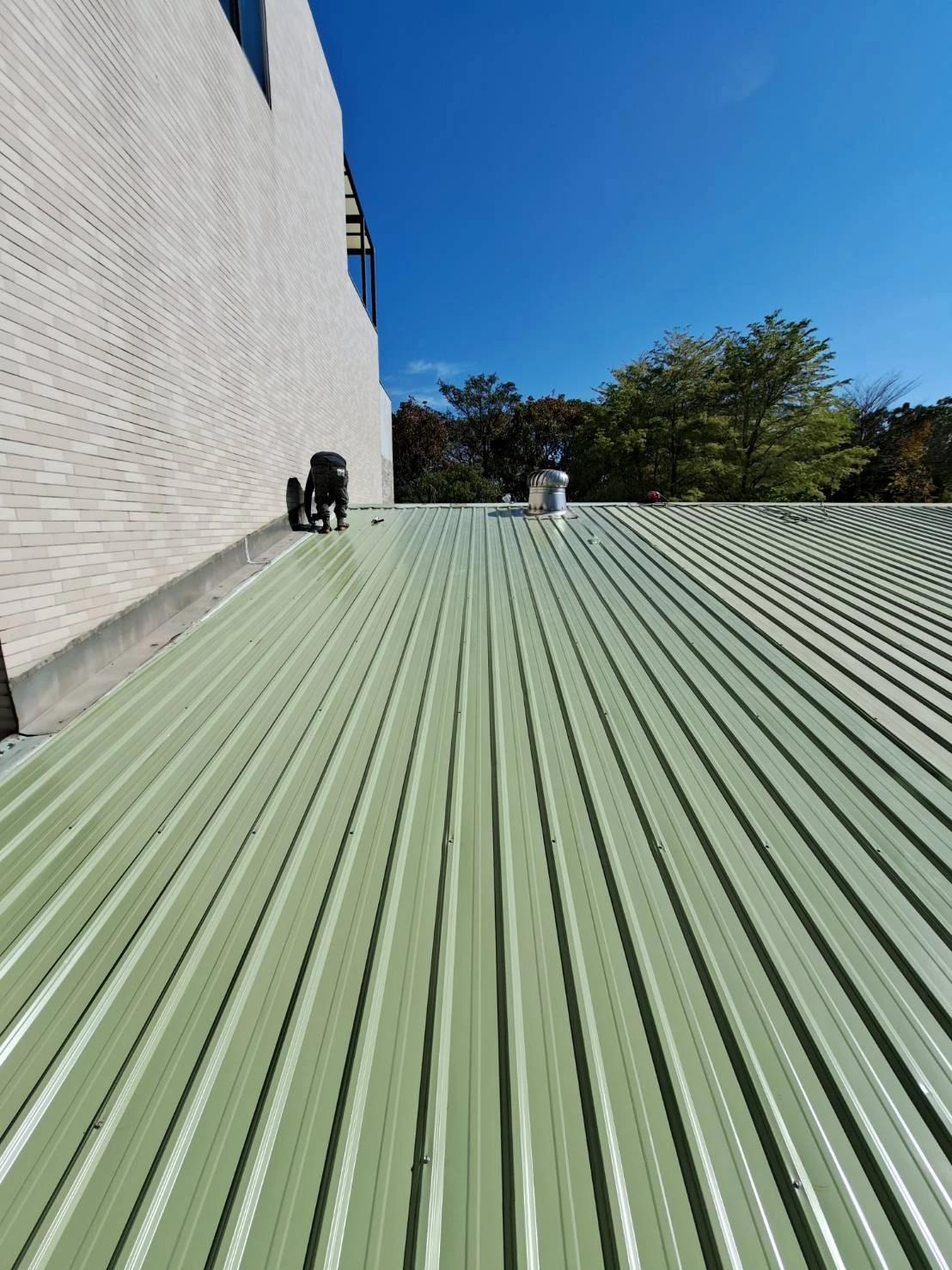 鐵皮屋頂更換前後比對