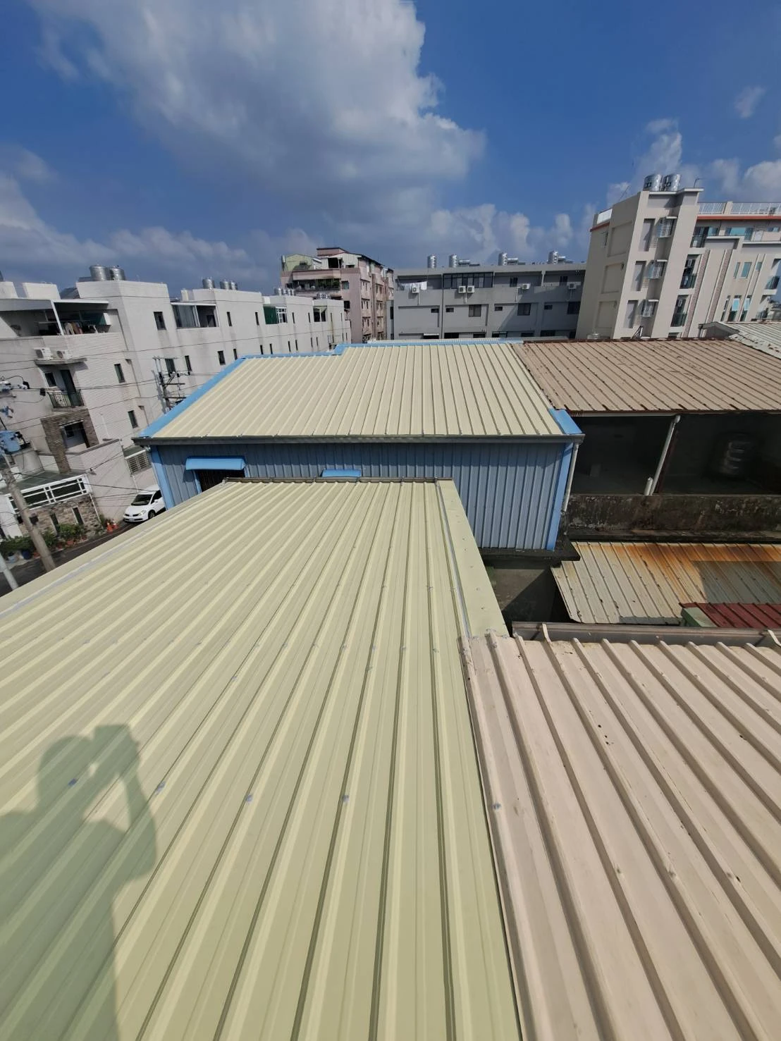 鍍鋅鋼板三合一鐵皮屋頂