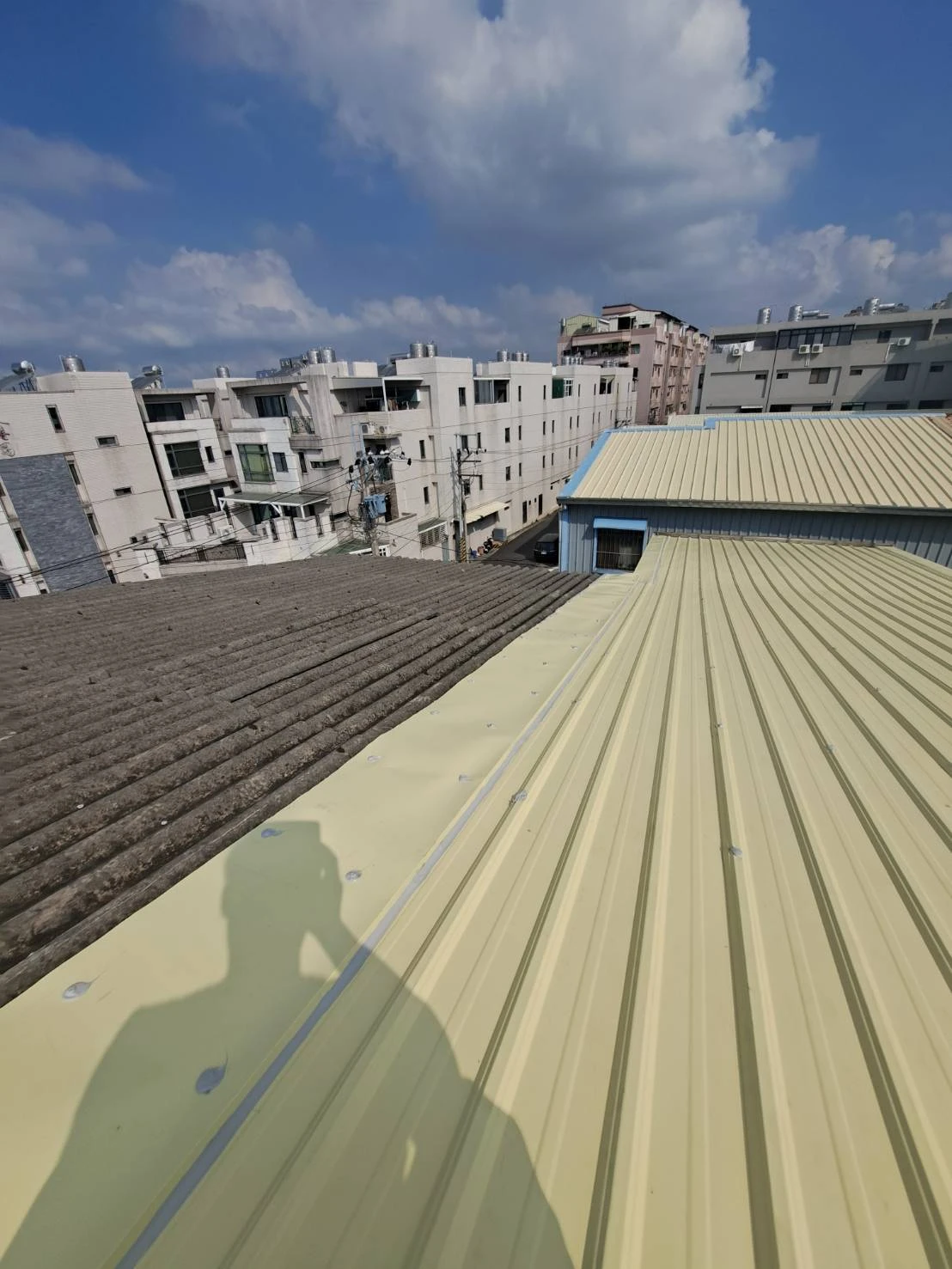 鍍鋅鋼板三合一鐵皮屋頂