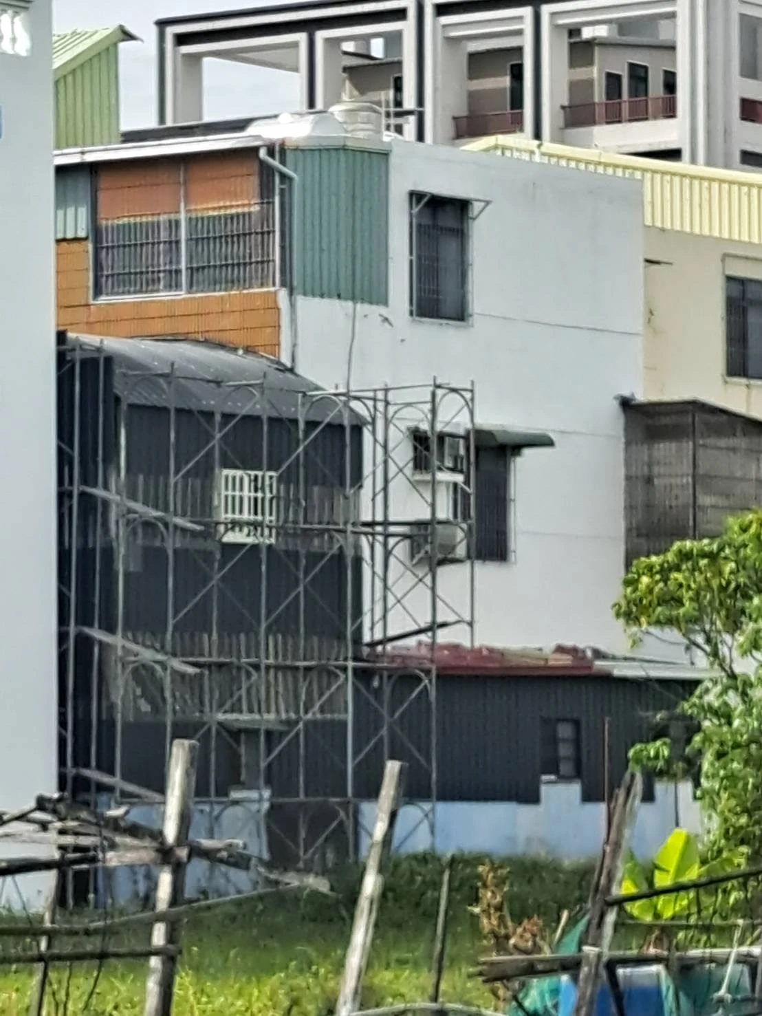 鐵皮屋施作前後比對